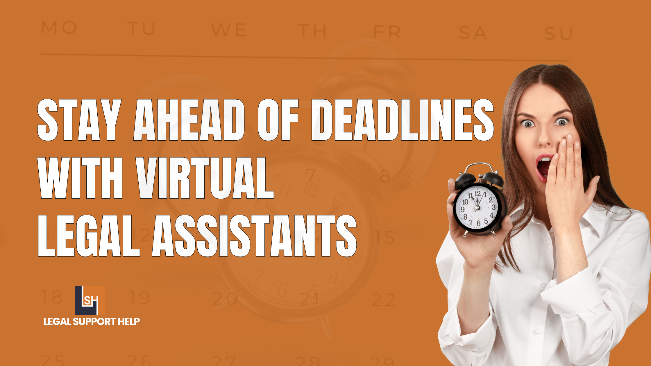 Virtual legal assistant helping law firms stay ahead of deadlines - Legal Support Help